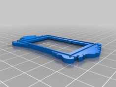 Chippendale Mirror (18th Century) For Dollhouse 3D Printer Model