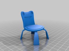 Froggy Chair Resin Printable 3D Printer Model