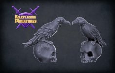 RPM Patreon “Raven & Skull” 3D Printer Model