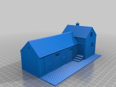 BRICK STABLES 3D Printer Model