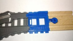 TrackMaster To Wooden Track Adapter 3D Printer Model