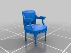 Fauteuil Voiture Restaurant HO 3D Printer Model