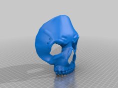 Ghost Mask Modern Warfare 2, Alternate Mask 3D Printer Model