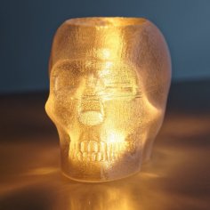 Skull Lamp 3D Printer Model