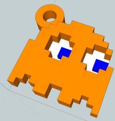 Pacman (Clyde The Ghost) 3D Printer Model