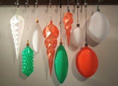 Christmas Tree Baubles 3D Printer Model