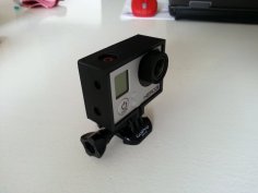 GoPro Hero 3 Frame 3D Printer Model