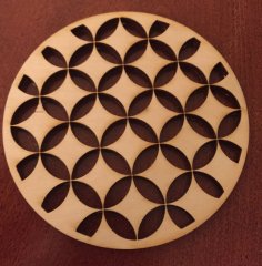 Laser Cut Shippo Pattern Trivets SVG File