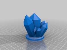 Giant Crystal 3D Printer Model