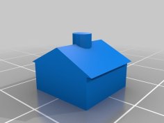 Monopoly House Pieces 3D Printer Model