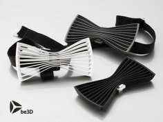 Bow Tie 01 – Flat 3D Printer Model