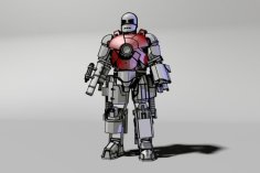 5.Chests Of Iron Man Mark1 3D Printer Model