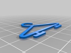 Doll Coat Hanger 3D Printer Model