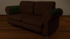 Leather Sofa 3D Printer Model