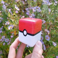 Pokebox – Mini Pokeball Box 3D Printer Model