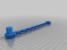 Nut & Bolt_Bracelet “Adult Size” 3D Printer Model