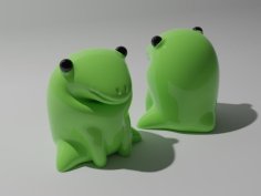 Fritz The Frog 3D Printer Model