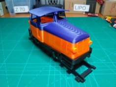 Z70 Locomotive For OS-Railway Remix 3D Printer Model