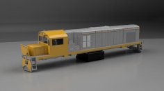 Tasrail DQ Class Locomotive 3D Printer Model