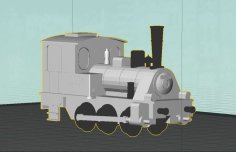 Model Train 3D Printer Model