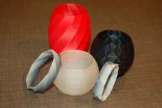 Polygon Vase, Cup, And Bracelet Generator 3D Printer Model