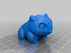 Bulbasaur D20 Holder 3D Printer Model