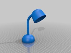 Standard Miniature Desk Lamp 3D Printer Model