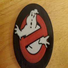 Ghost Busters Logo 3D Printer Model