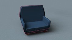 CONTEMPORARY LOUNGE CHAIR 3D Printer Model