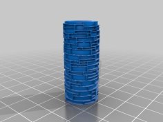 Brick-roll Texture 3D Printer Model