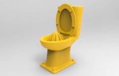 Adventure Time – Lemongrab Toilette 3D Printer Model