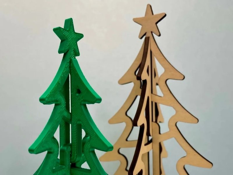 Laser Cut Christmas Tree