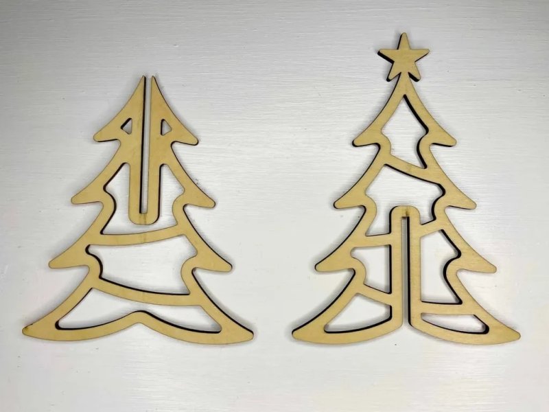 Laser Cut Christmas Tree