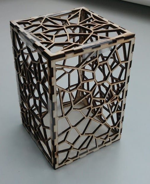 Laser Cut Laced Box