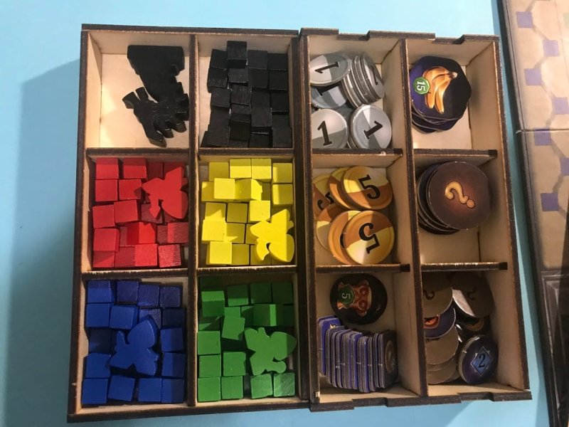 Laser Cut Clank! Board Game Insert