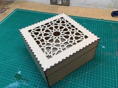 Laser Cut Moorish/Islamic/Muslim Box