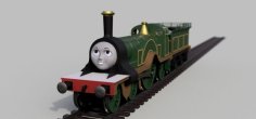 Gauge 1 Emily The Emerald Engine Prop Replica 3D Printer Model