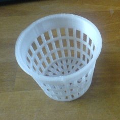 Parametric Net Pot / Net Cup For Hydroponics / Aeroponics / Fogponics 3D Printer Model