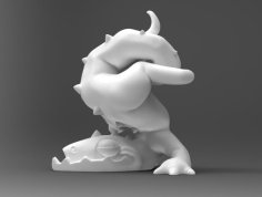 Clumsy Dragon 3D Printer Model