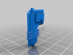 Sci-fi Embellishments For Scratch Building 3D Printer Model