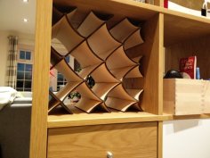 Wine Rack For IKEA KALLAX 3D Printer Model