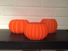 Pumpkin Lanterns (or Vase Or Bowl) 3D Printer Model