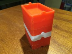 Stackable Parts Tray 3D Printer Model