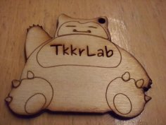 Laser Cut PokeMon Snorlex