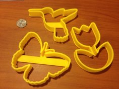 Springtime Cookie Cutters 3D Printer Model