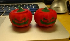 Dualstruded Jack-O-Lantern! 3D Printer Model