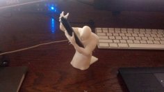 Impaled Guy Wacom Pen Holder 3D Printer Model