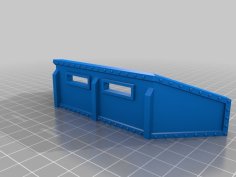 Defense Wall For Wargaming 3D Printer Model