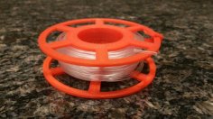 Small Printable Spool (Fits On MP Select Mini) 3D Printer Model