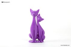 Twin Cats 3D Printer Model